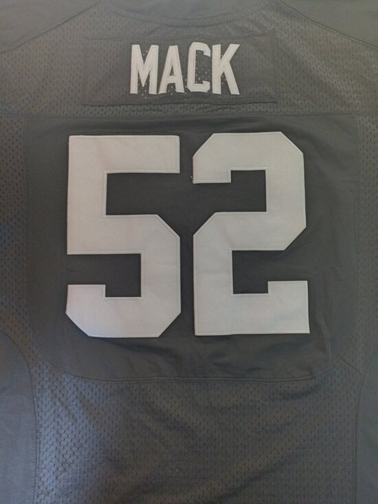 Nike Other - Las Vegas Oakland Raiders NFL Khalil Mack Nike On Field Football Jersey 48 XL
